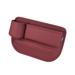 Car Seat Gap Organizer with Cup Holder – Console Gap Filler Storage for Phones, Keys & Sunglasses | Car Interior Accessories
