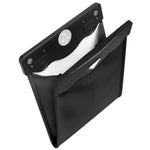 LED Car Trash Can Organizer – Hanging Car Garbage Bin with Storage Bag for Clean Car Interior Accessories