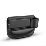 Car Seat Gap Organizer with Cup Holder – Console Gap Filler Storage for Phones, Keys & Sunglasses | Car Interior Accessories