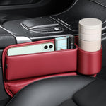 Car Seat Gap Organizer with Cup Holder – Console Gap Filler Storage for Phones, Keys & Sunglasses | Car Interior Accessories