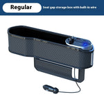 Car Seat Gap Organizer with Wireless Charging – Car Slit Storage Box & Console Gap Filler for Clean Interior