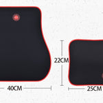 Car Neck & Lumbar Support Pillow Set Memory Foam Headrest Cushion Back Support for Driving Comfort & Pain Relief